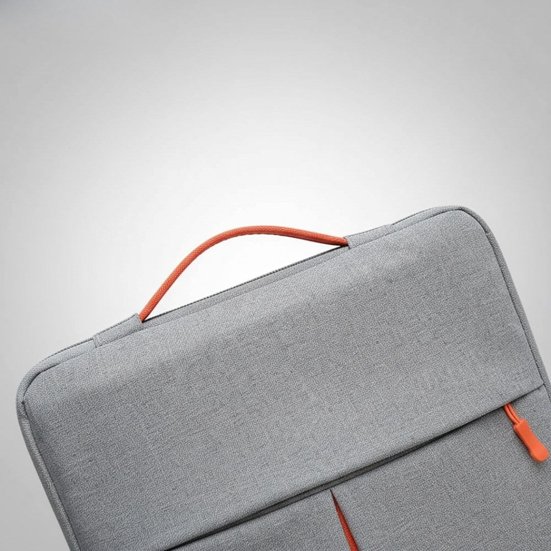 Slimmad laptopväska med bekvämt handtag för pendling