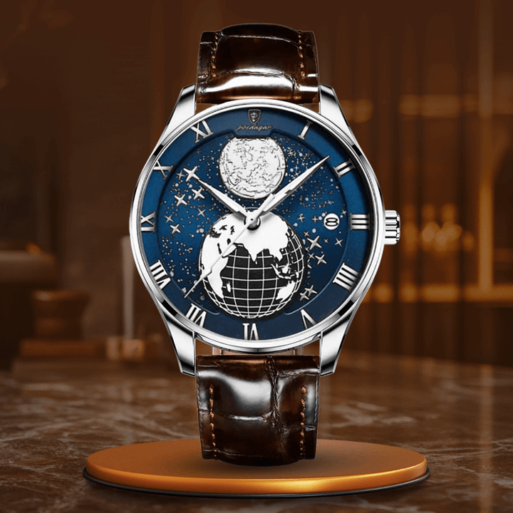 Elegant Quartz Watch with Strap