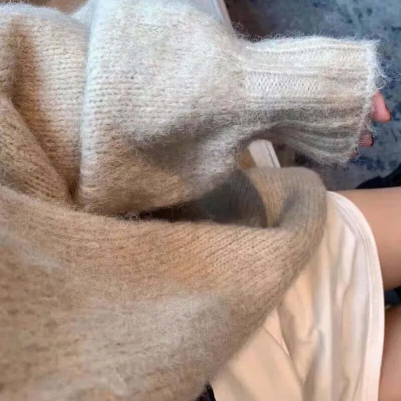 Varm & Mysig Stickad Cardigan för Damer