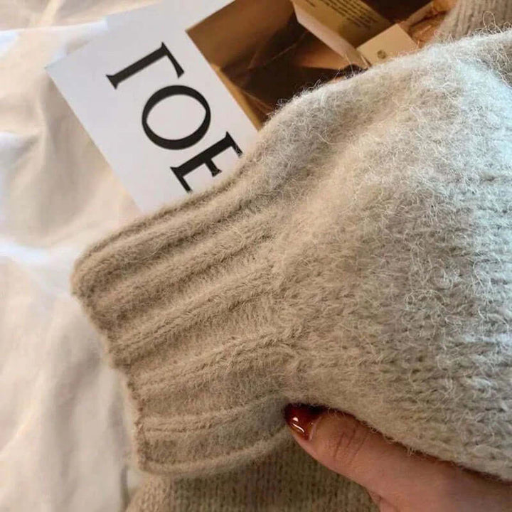 Varm & Mysig Stickad Cardigan för Damer