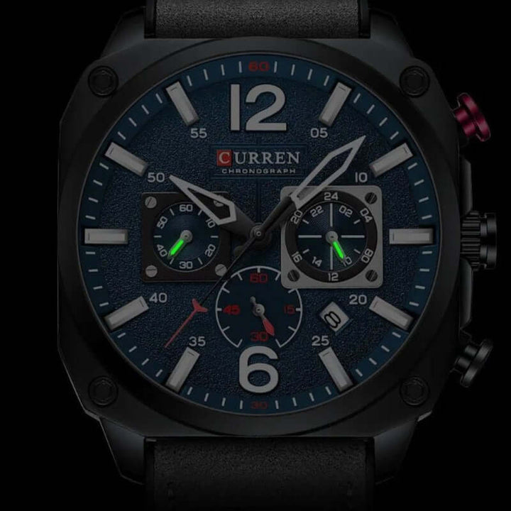 Elegant kvarts vattentät armbandsur