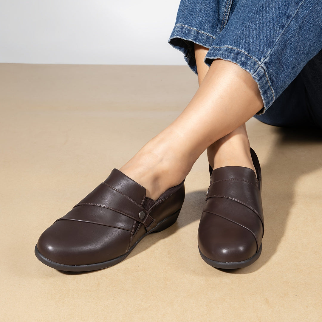 Stilrena dam loafers Isabelle matchade med jeans