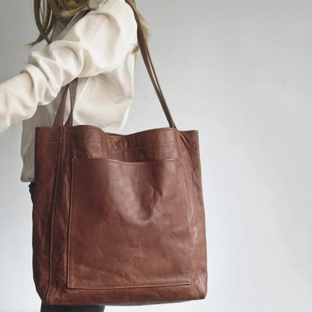 Elegant handväska – rymlig och stilren