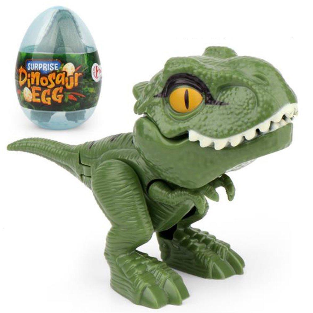 Dinosaurie-fingerdockor i plast för barn, detaljerade och färgglada, idealiska för kreativ lek med Jurassic World-tema.