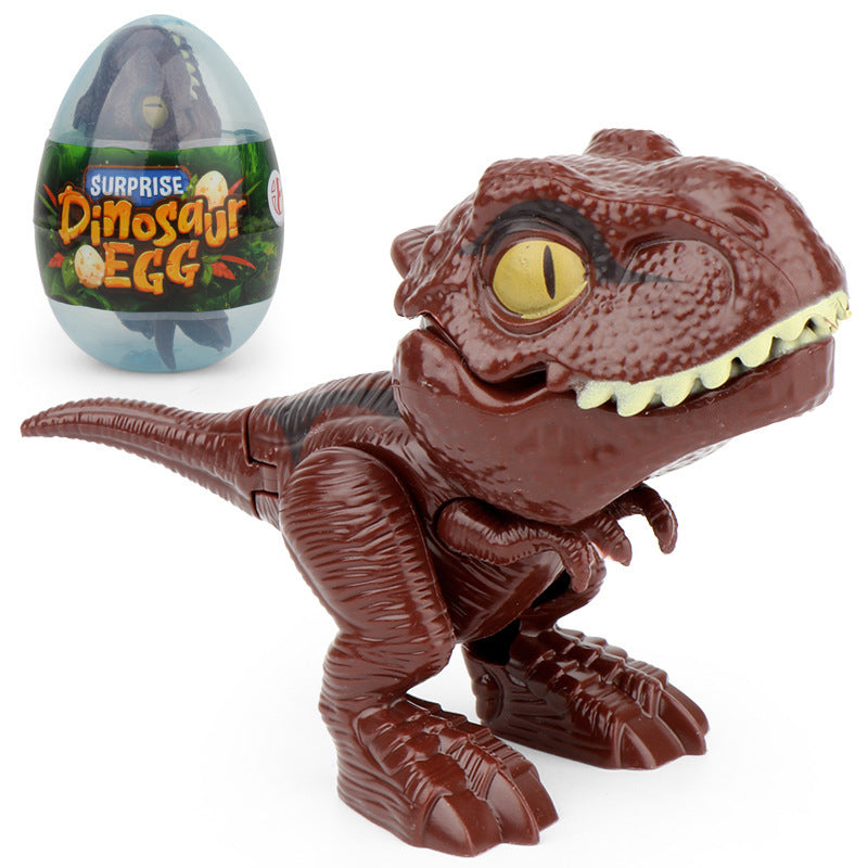 Dinosaurie-fingerdockor i plast för barn, detaljerade och färgglada, idealiska för kreativ lek med Jurassic World-tema.