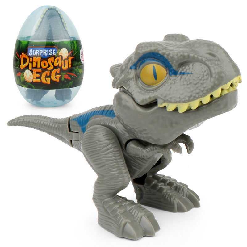 Dinosaurie-fingerdockor i plast för barn, detaljerade och färgglada, idealiska för kreativ lek med Jurassic World-tema.