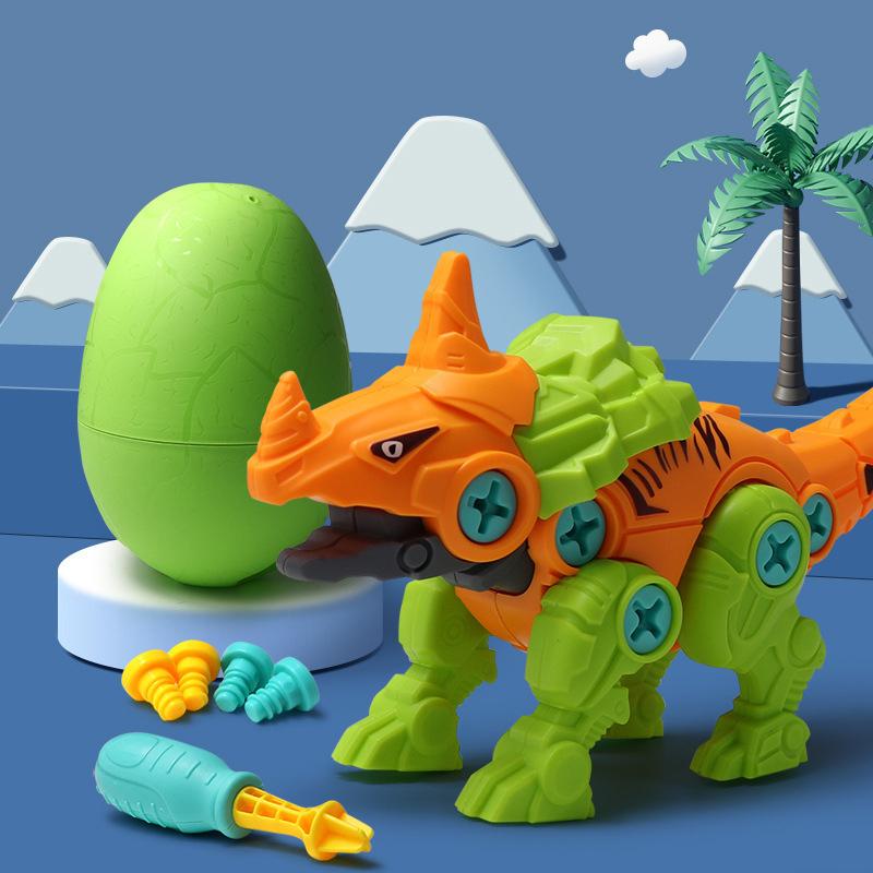 DIY Dinosaurie Byggsats för Barn - kreativitet och motorik