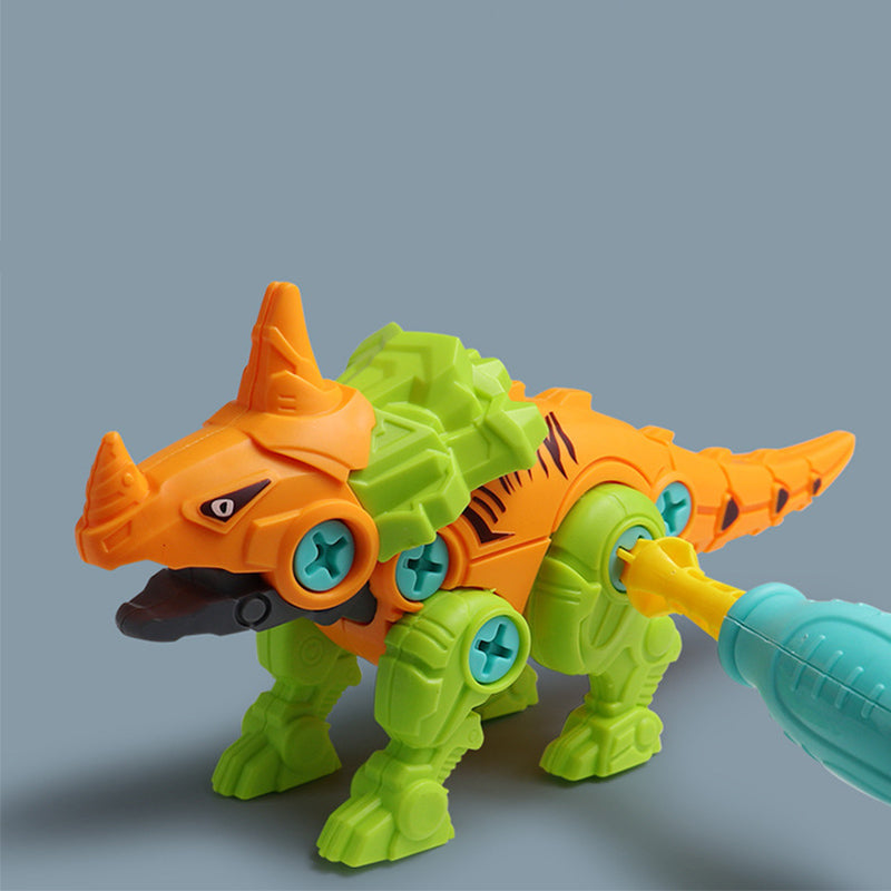 DIY Dinosaurie Byggsats för Barn - detaljbild tänder