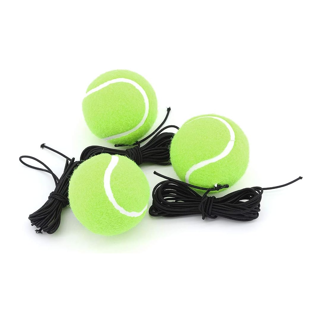 Bärbar tennistränare i plast med fylld bas för stabil tennisträning