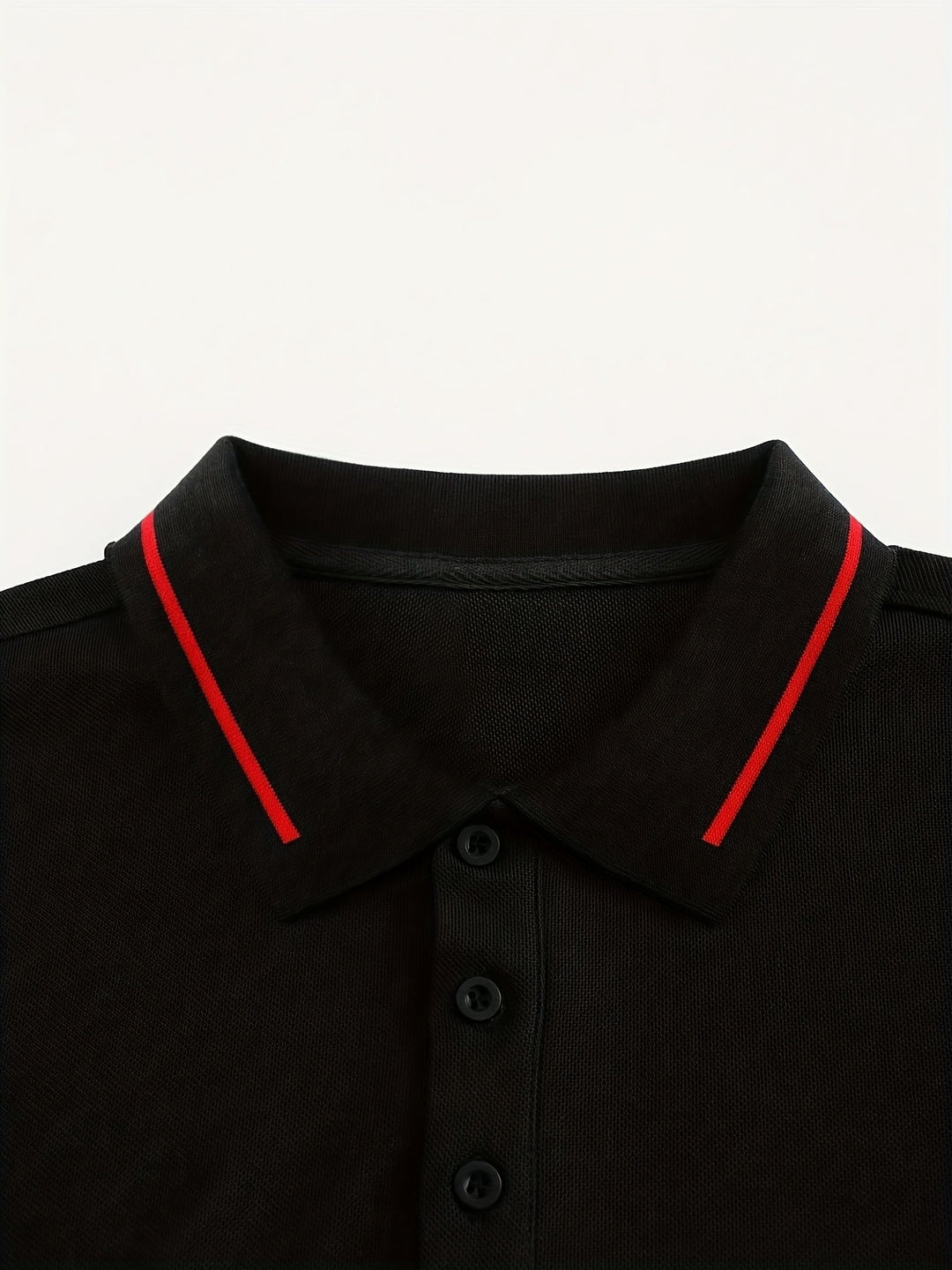 Klassisk beige långärmad polo för herrar, tidlös design