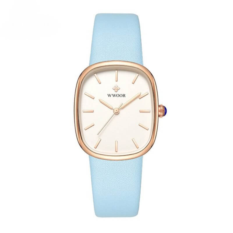 Elegant Kvartsur med Rem