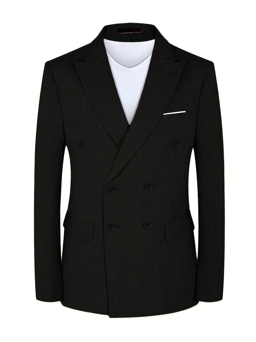 Blazer för herrar med elegant skärning och knäppning fram