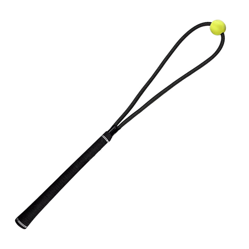"Elastiskt golfträningsrep för bättre svängar, förbättrad precision och säker användning, perfekt för alla golfare."