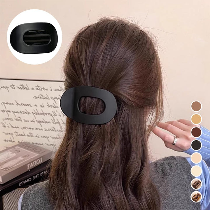 "Elegant akryl hårklypa för alla hårtyper, stilren design i flera färger, hållbar och flexibel accessoar."