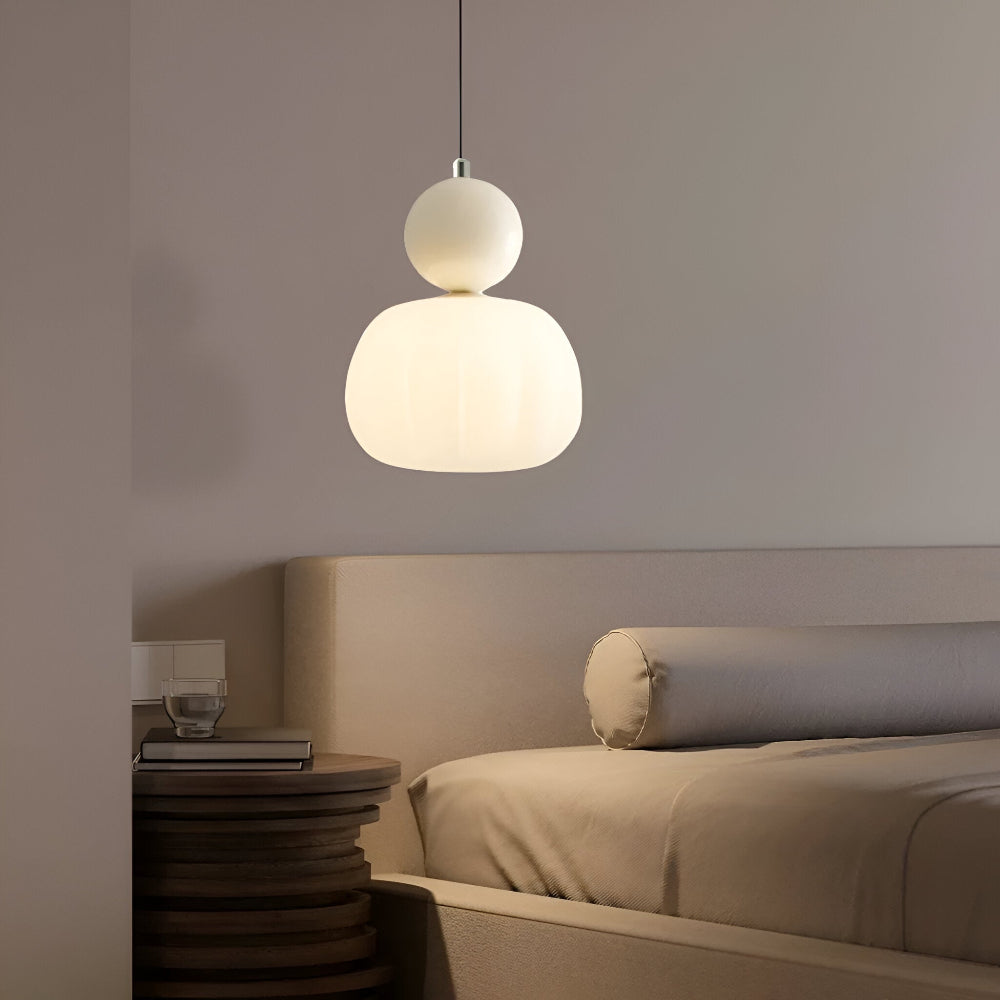 Art Deco hänglampa för vardagsrummet. Elegant designlampa med mjuk LED-belysning för mysig atmosfär.