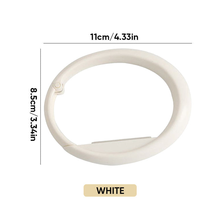 "Elegant bärbar väskkrok för effektiv upphängning, kompakt design, mångsidig användning, perfekt för kaféer."