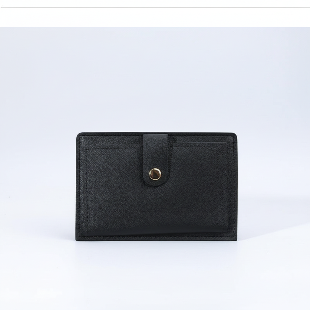 Modern damplånbok & korthållare, elegant accessoar i kompakt format för alla kort.