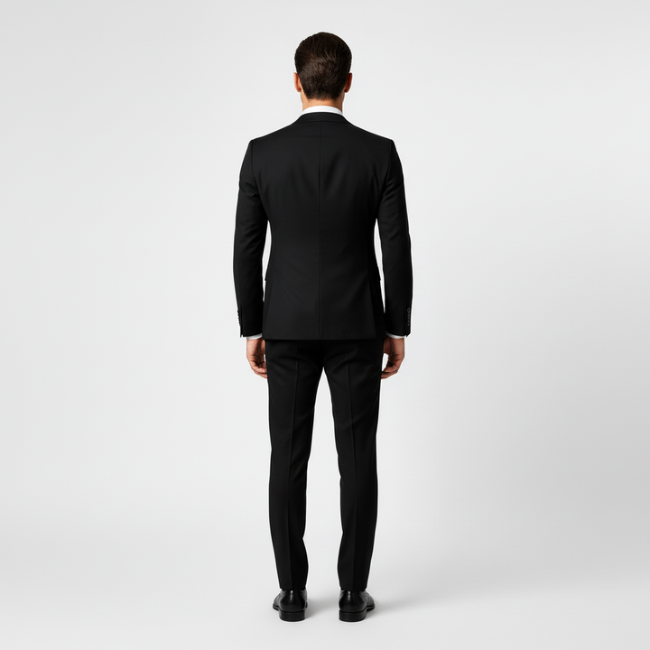 Herrkostym i 3 delar med väst, elegant för affärskläder och speciella event.