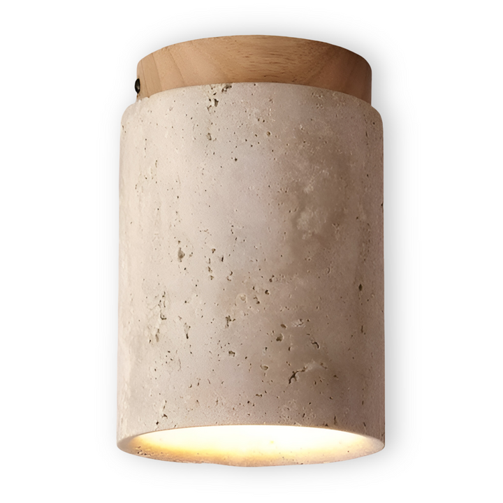 Infälld taklampa med minimalistisk design, perfekt för köksbelysning.