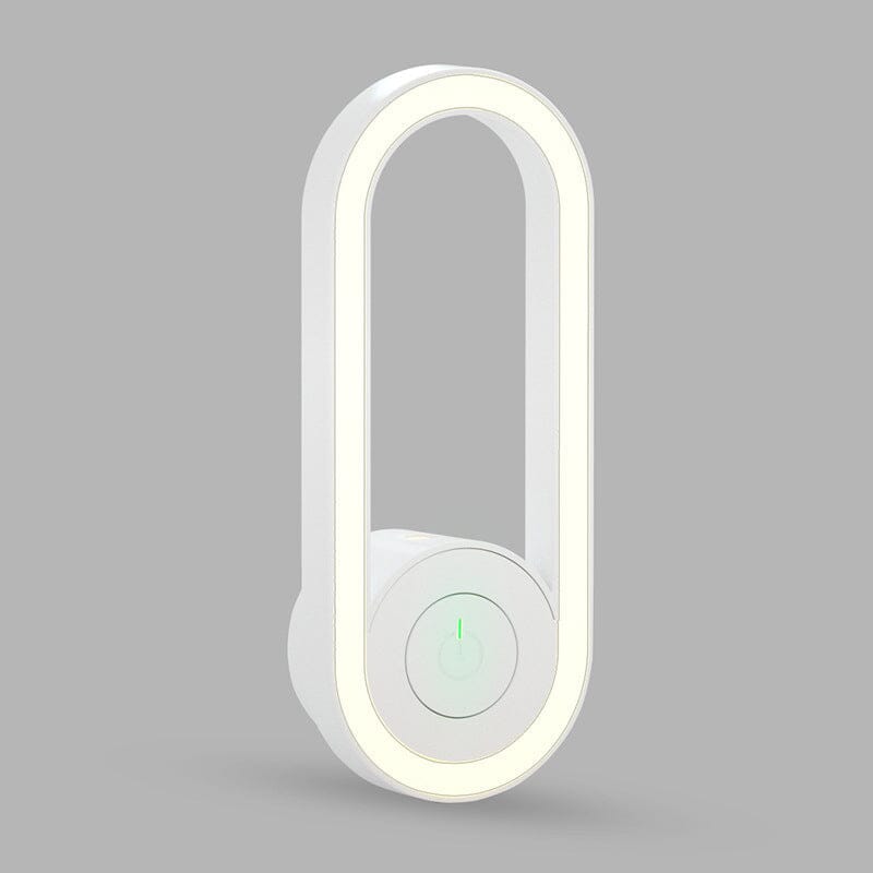 "Elegant och modern USB myggavstötare, grön/vit, för skadedjurskontroll med ultraljud, kompakt och lättanvänd."