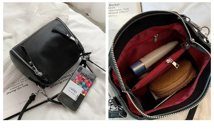 Mångsidig damväska, perfekt som shoppingväska, handväska eller axelväska, elegant & klassisk.