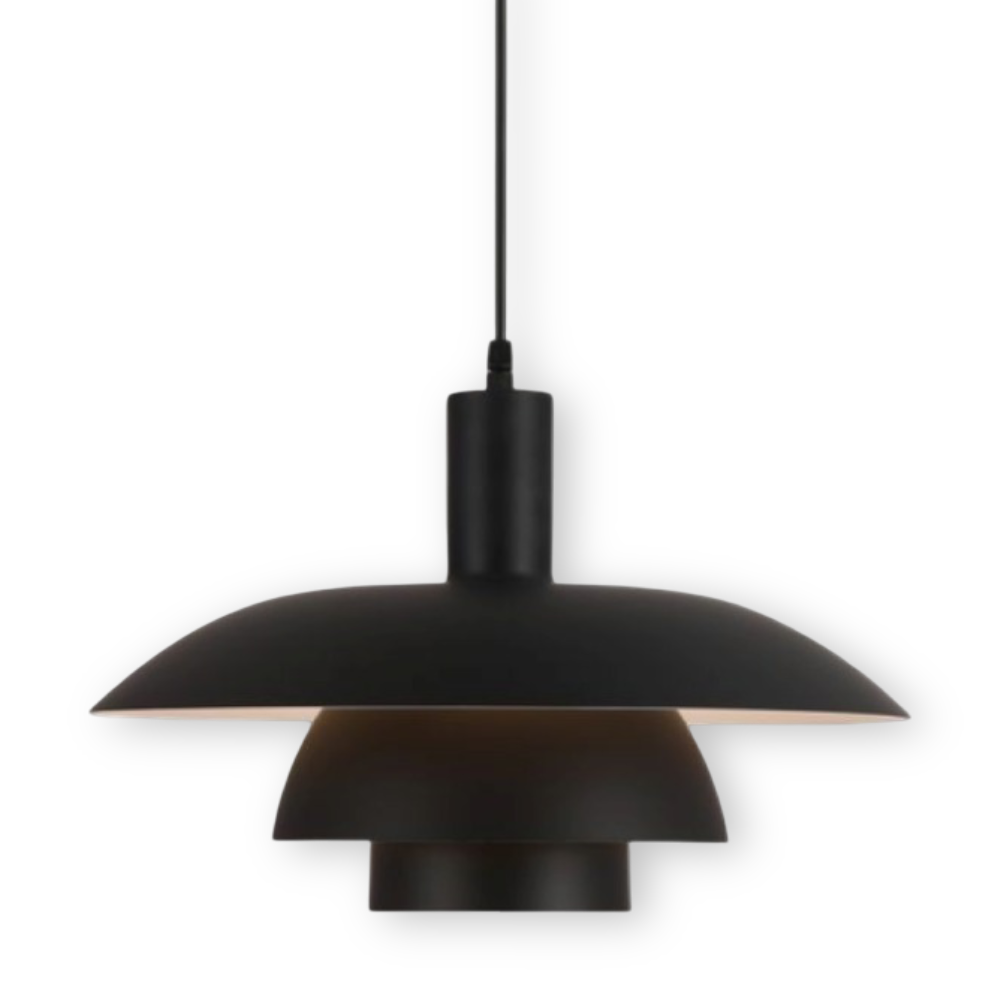 Modern skandinavisk belysning, elegant taklampa för stilfulla hem.