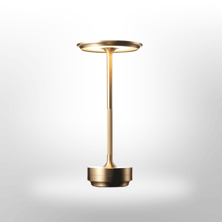 Kompakt sladdlös bordslampa, LED-touchlampa, USB-laddningsbar för enkel dekorativ belysning i hemmet.