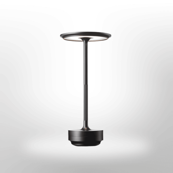 Designad sladdlös LED-bordslampa, touchstyrd & USB-laddningsbar, perfekt som stilren inredningsdetalj.