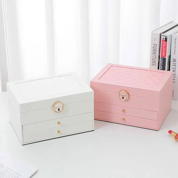 Smyckeskrin för kvinnors accessoarer, elegant design för hemmet och perfekt förvaring.
