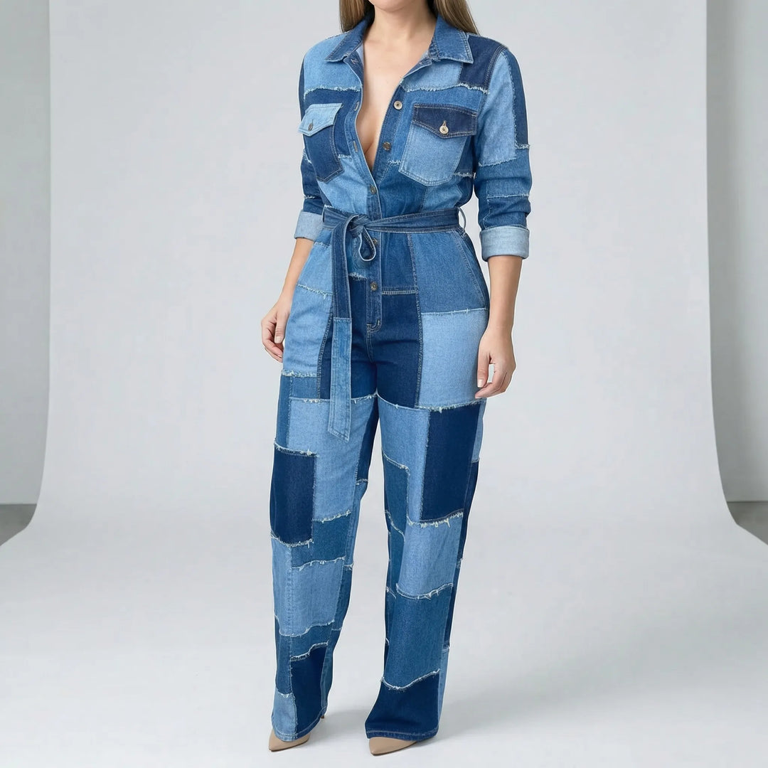 Chic svart byxdress för kvinnor med smickrande hög midja & eleganta vida ben. Perfekt för alla tillfällen.