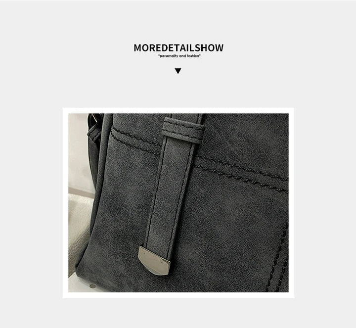 Stilren svart handväska för kvinnor, elegant & mångsidig accessoar.