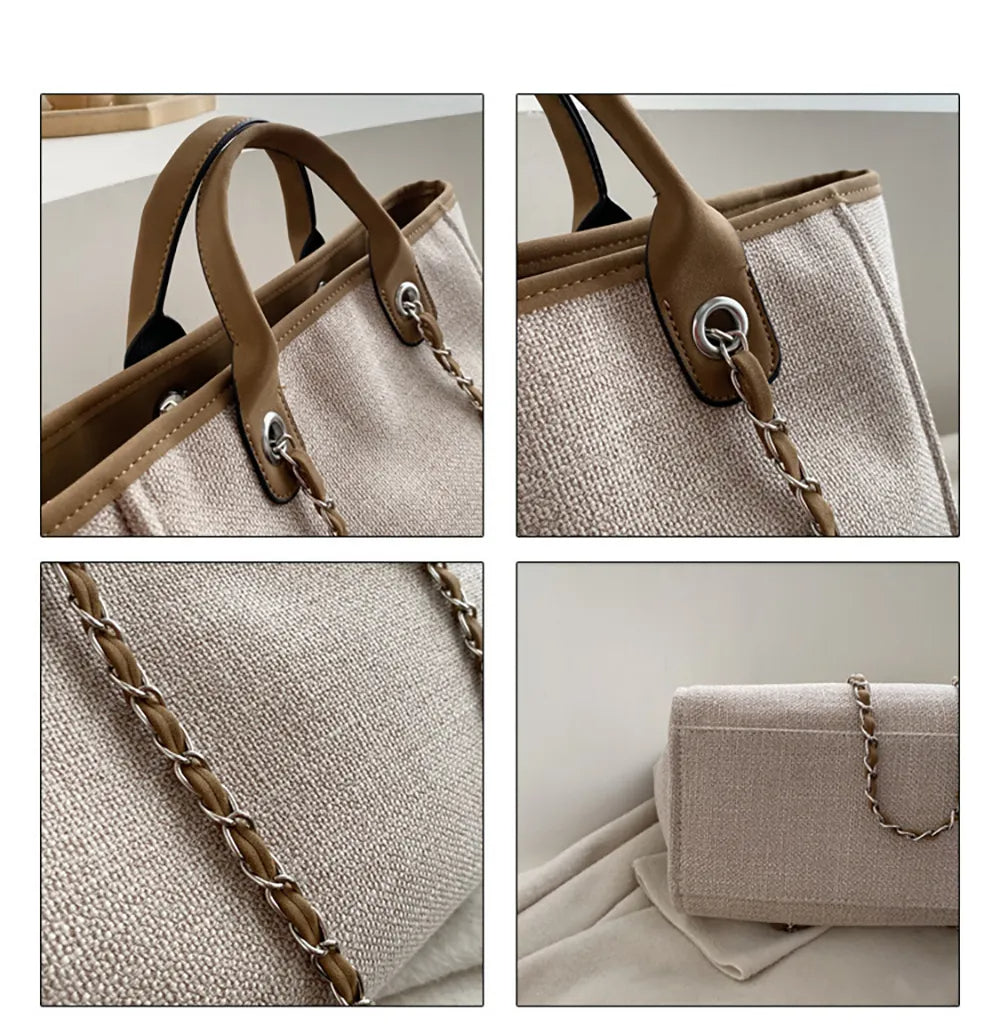 Detaljbild: Elegant axelrem på svart damväska. Stilren handväska för kvinnor, modeaccessoar.