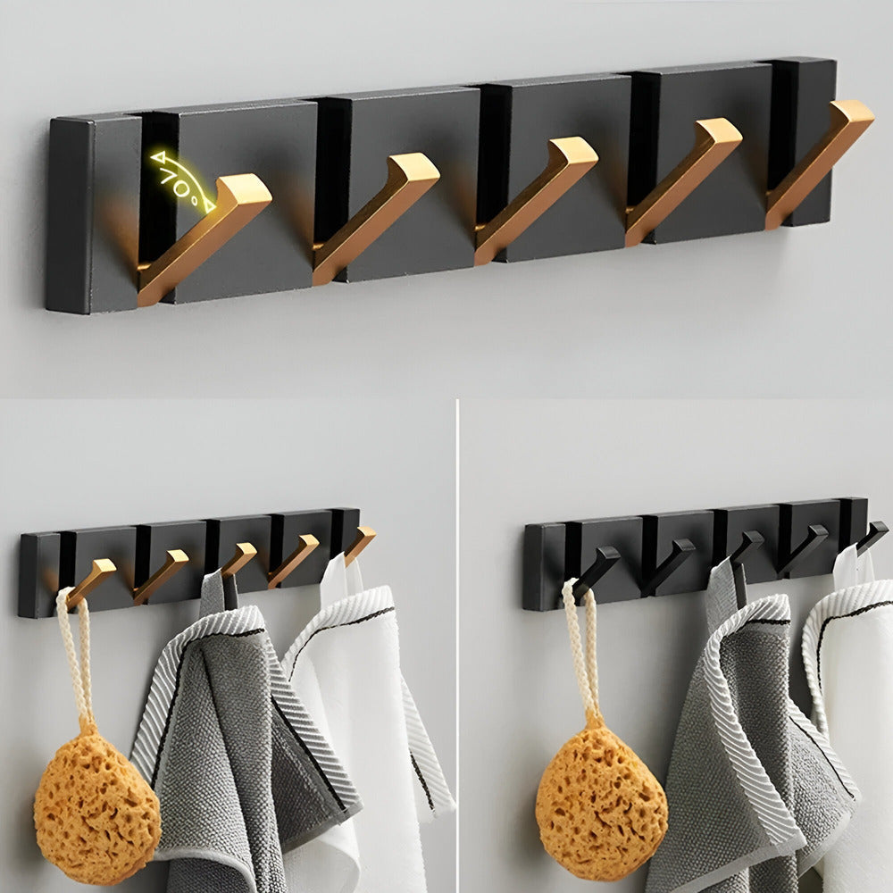 Designad kroklist för vägg, elegant och funktionell förvaring som sparar utrymme.