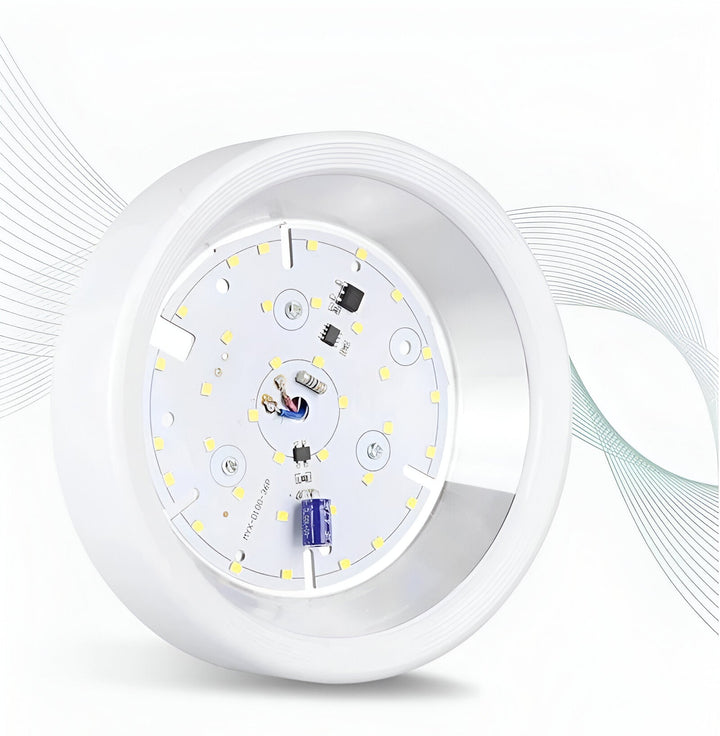 Premium rund LED taklampa. Ger elegant, jämn inomhusbelysning med minimalistisk känsla.