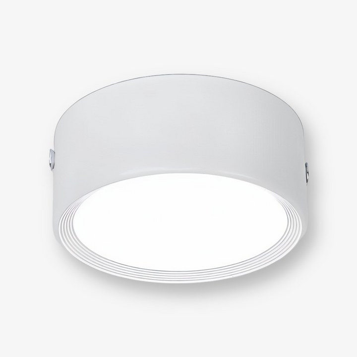 Perfekt för köket: Ultratunn rund LED taklampa. Modern och ljus inomhusbelysning.