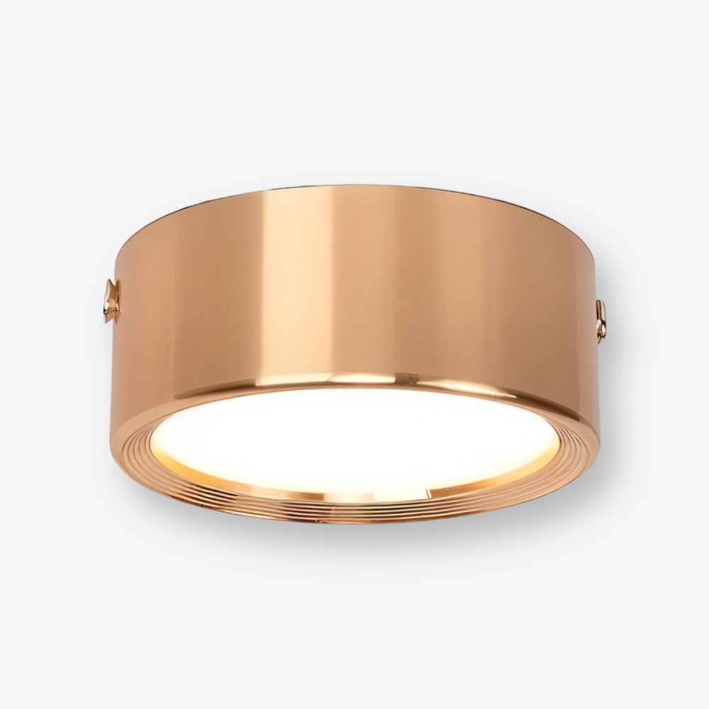Energisnål modern rund LED taklampa. Ultratunn för diskret och effektiv inomhusbelysning.