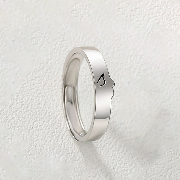 "Eleganta sterling silver parringar, infinitydesign, symbol för kärlek och samhörighet, justerbar storlek, perfekt present."