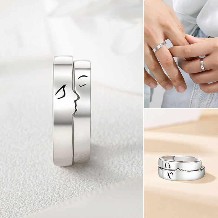 "Eleganta sterling silver parringar, infinitydesign, symbol för kärlek och samhörighet, justerbar storlek, perfekt present."