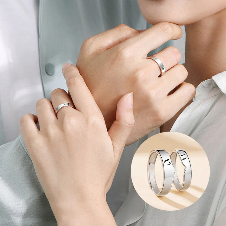 "Eleganta sterling silver parringar, infinitydesign, symbol för kärlek och samhörighet, justerbar storlek, perfekt present."
