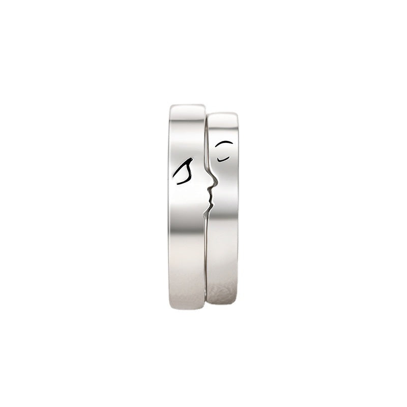 "Eleganta sterling silver parringar, infinitydesign, symbol för kärlek och samhörighet, justerbar storlek, perfekt present."