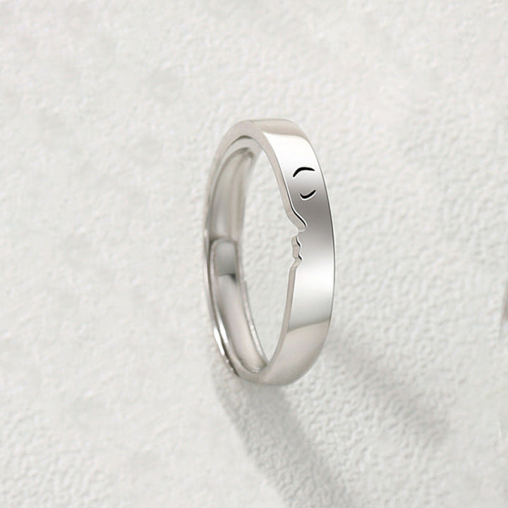 "Eleganta sterling silver parringar, infinitydesign, symbol för kärlek och samhörighet, justerbar storlek, perfekt present."