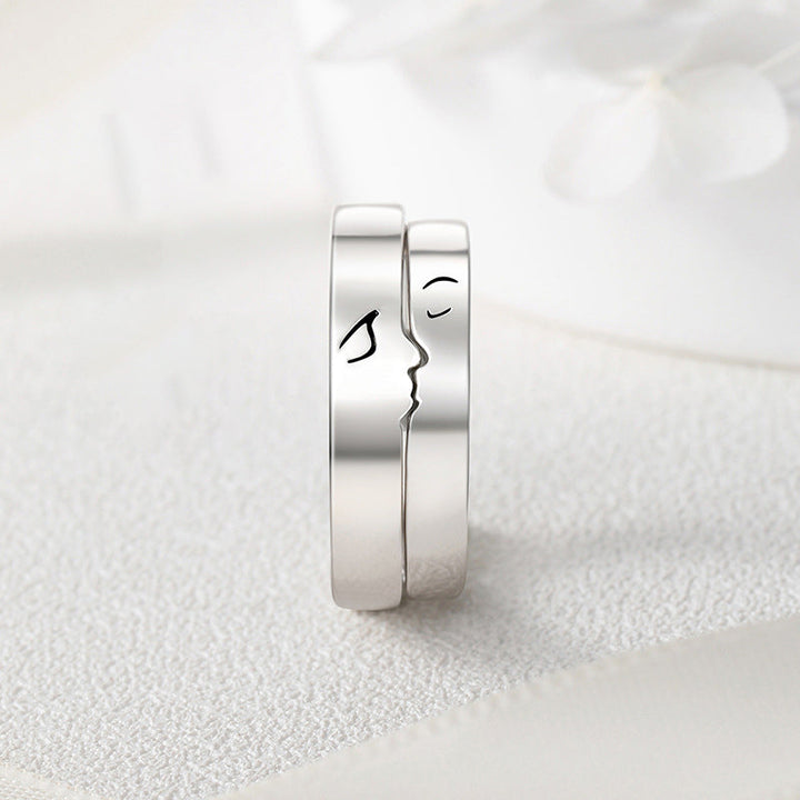 "Eleganta sterling silver parringar, infinitydesign, symbol för kärlek och samhörighet, justerbar storlek, perfekt present."