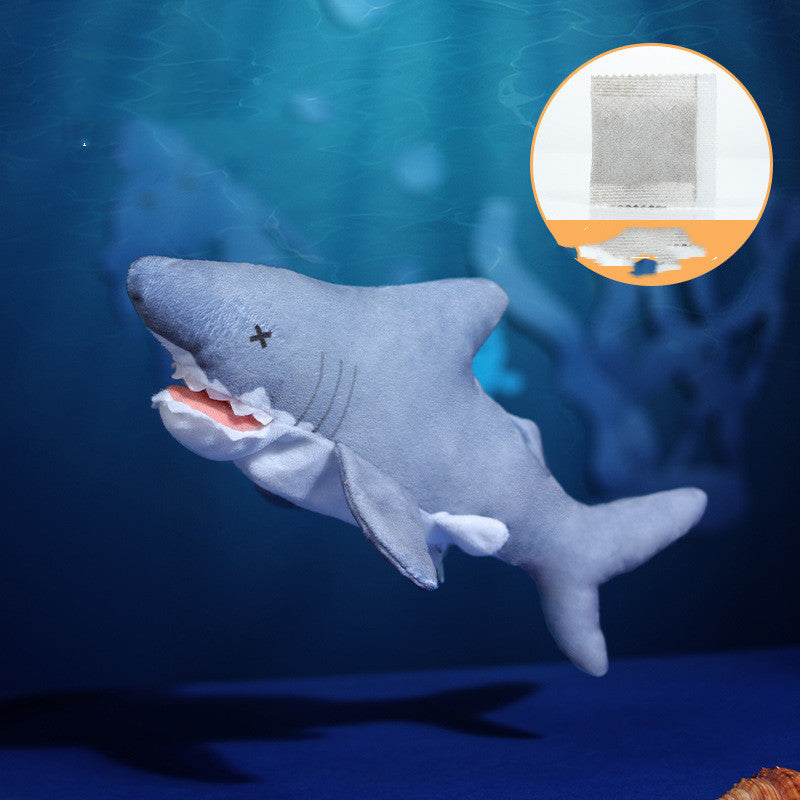 Interaktiv fiskleksak för katter och hundar. USB-laddad design för timmar av lek, stimulerar naturliga instinkter.