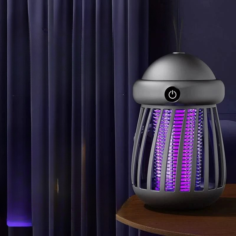 Elektrisk UV insektsfångare med skyddsgaller för effektiv myggfångare inomhus