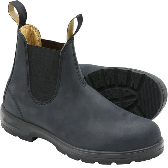 Eleganta och bekväma Chelsea-stövlar för män, slip-on modell perfekt för vinter och stilig look.