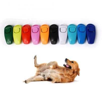 Ergonomisk klicker för hundträning med handledsrem. Perfekt för valp & vuxen hund.