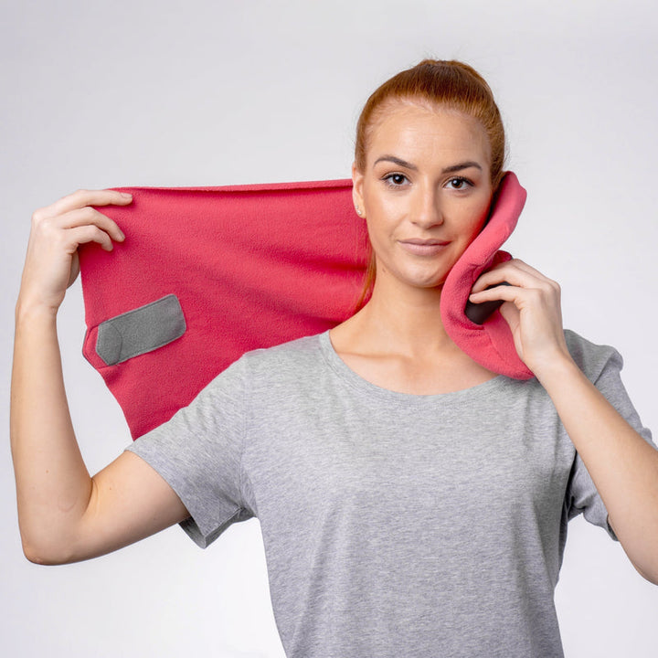 Ergonomisk resekudde för nacke och huvud i snygg design