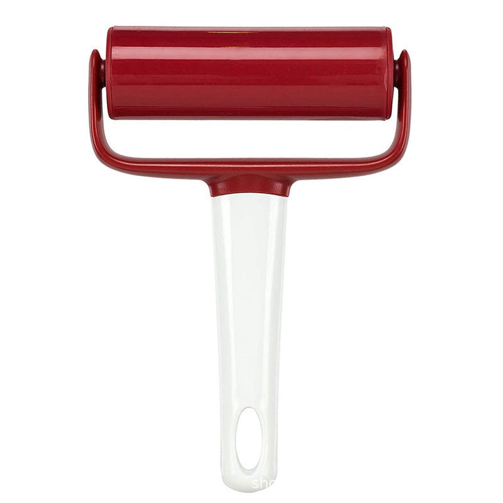"Ergonomisk tårtglasyr-finisher i vitt, designad för jämna ytor. Perfekt för dekorering av bakverk i hemmakök."