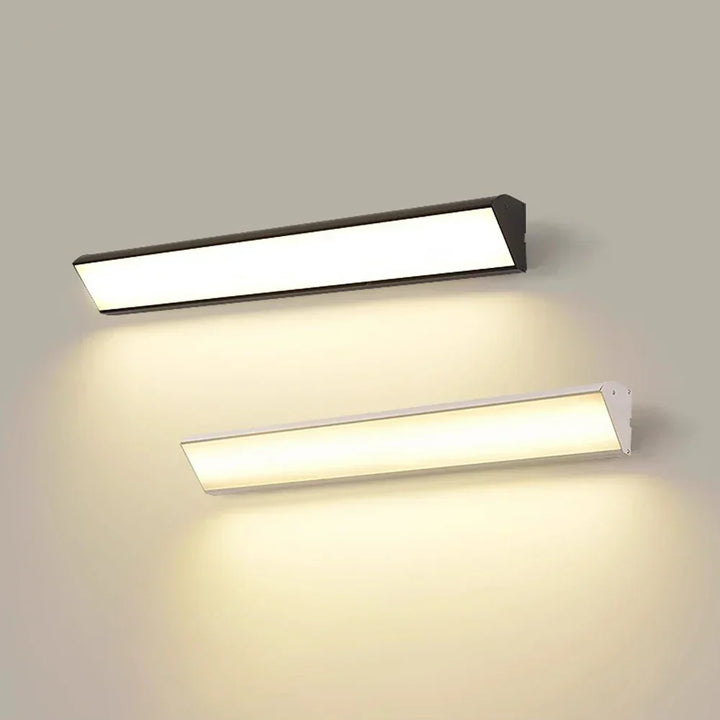 Modern vägglampa med LED för trädgård och säker utomhusbelysning