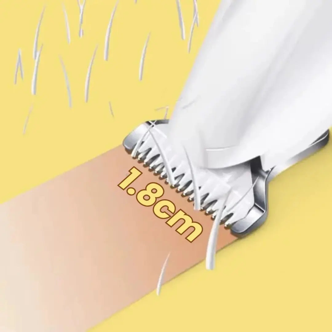Högkvalitativt trimmerblad för djurgrooming. Essentiellt för hygienisk och noggrann tassvård på husdjur.